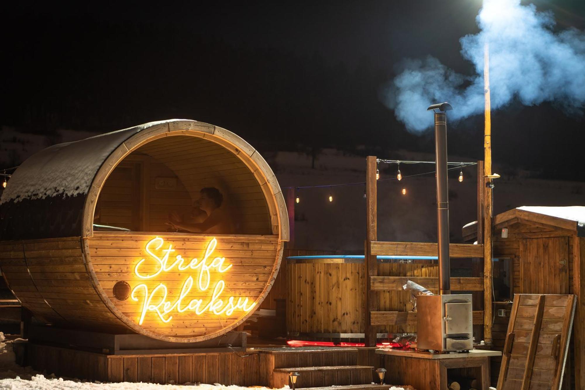 Zaciszne Domki W Kluszkowcach Z Sauna I Balia Kluszkowce Exterior foto