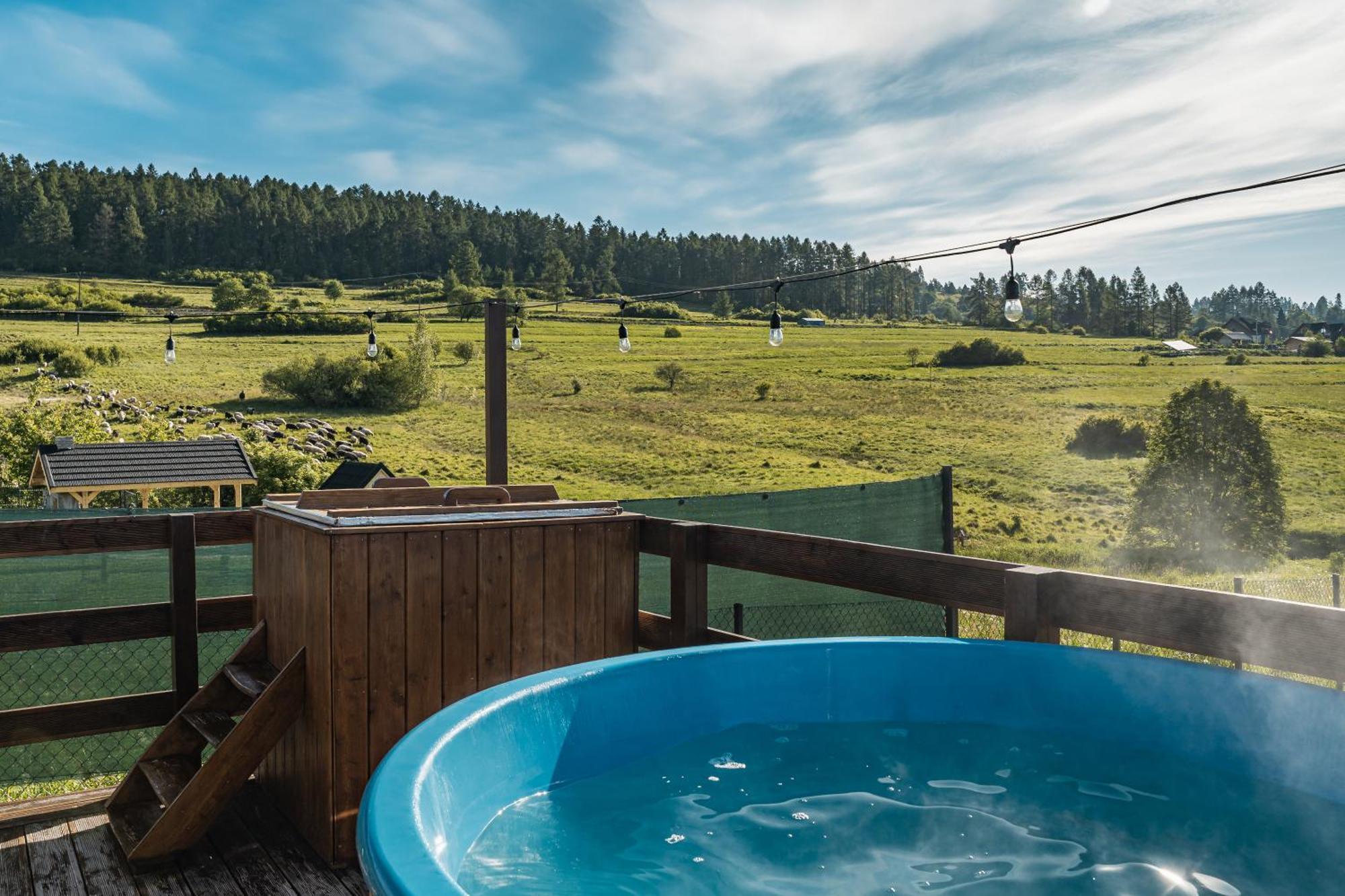 Zaciszne Domki W Kluszkowcach Z Sauna I Balia Kluszkowce Exterior foto